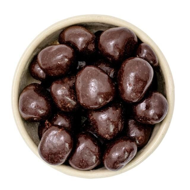 Himbeeren in Zartbitterschokolade bio Fairtrade 5kg